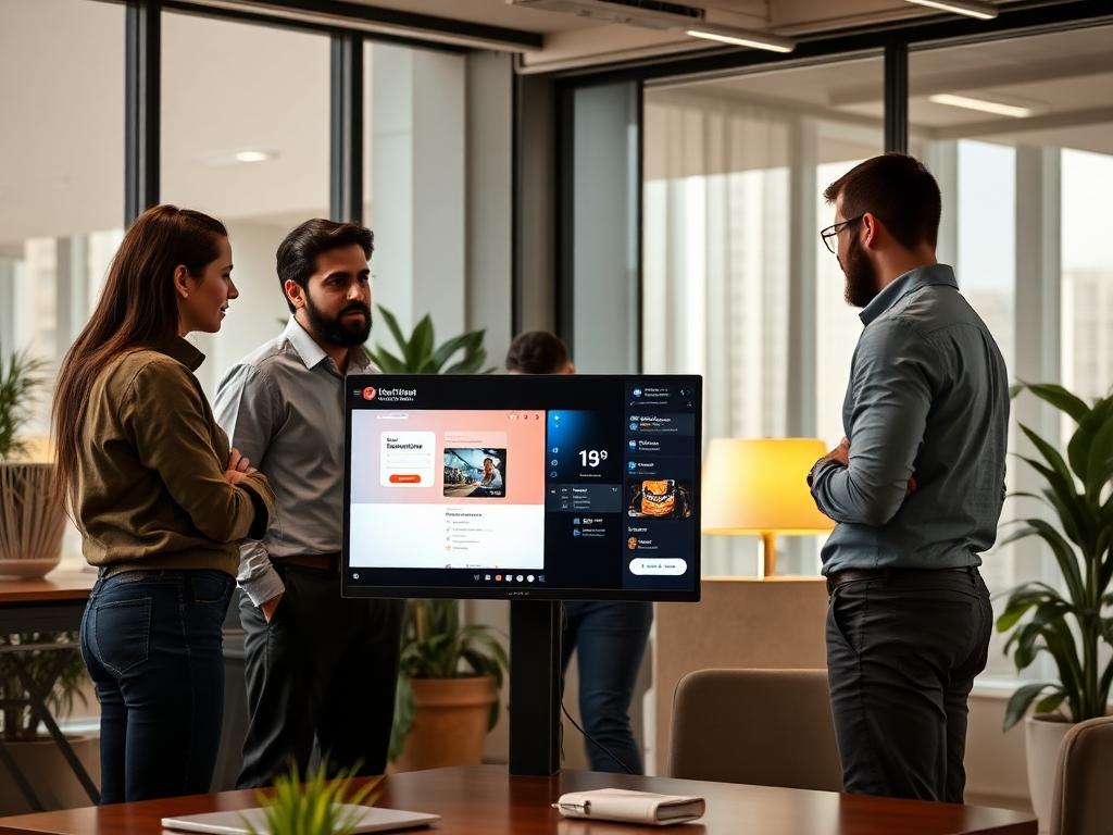 Team at work